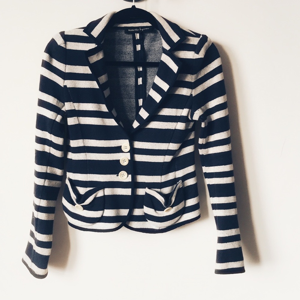 Cotton blazer by Nanette Lepore